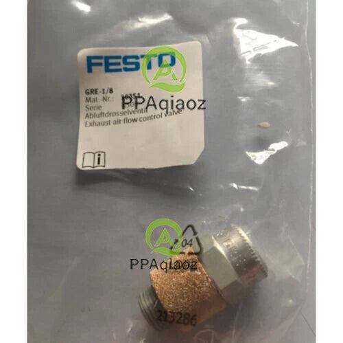 1PC  FESTO GRE-1/8 10351 Exhaust Air Flow Control Valve Free Shipping