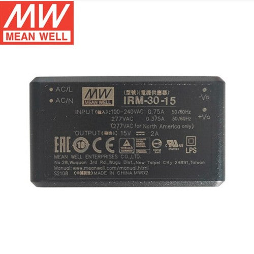 Mean Well IRM-30 switching power supply 3.3V5V9V12V24V pin type 30W AC-DC module