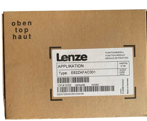 1 PC E82ZAFAC001  LENZE Function Module E82ZAFAC001