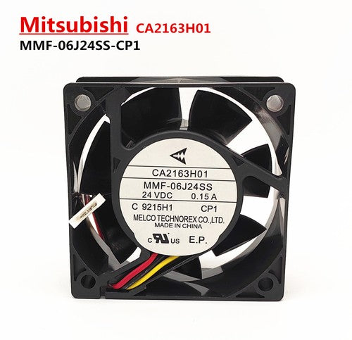 Mitsubishi inverter cooling fan CA2163H01 MMF-06J24SS-CP1 24V DC 0.15A 3-pin