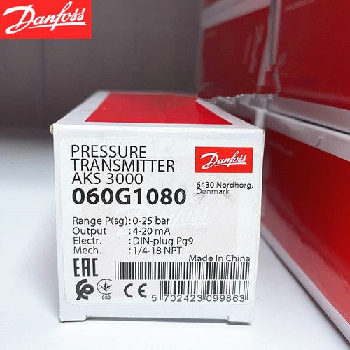 1pcs Danfoss AKS3000 060G1080 0-25bar Pressure Transmitter Sensor