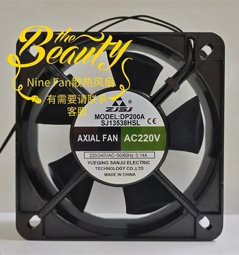 1 PCS ZJSJ Fan DP200A SJ13538HSL AC220V 13538 13.5cm Cooling fan Aluminum frame