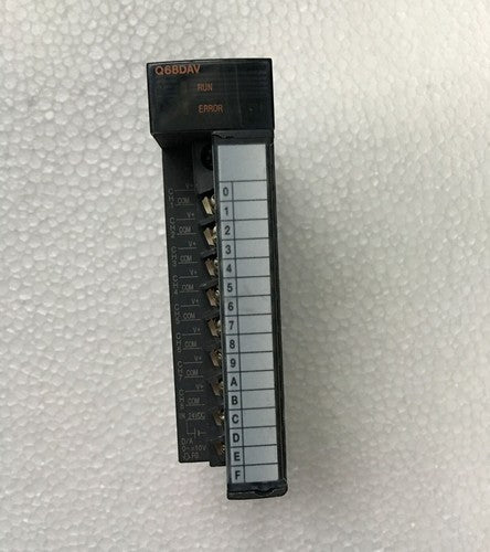 ONE  Mitsubishi MELSEC-Q Q68DAV D/A converter unit Tested Good