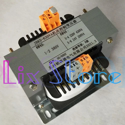 QTY:1 machine tool control transformer 380V to 220V24V JBK5-630VA