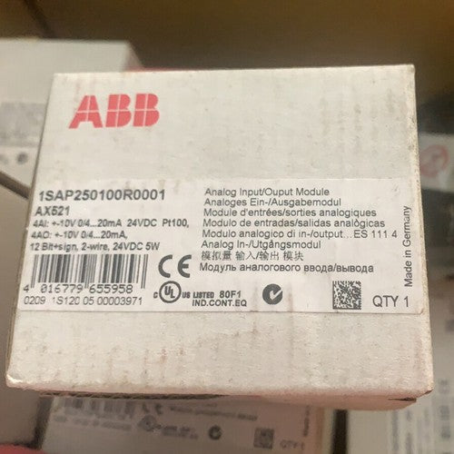 1pcs  for Abb AX521 1SAP250100R0001 ONE Year Warranty