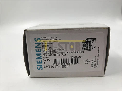 1PCS 3RT1 017-1BB41 3RT1017-1BB41   In Box