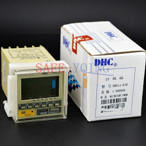 1PCS DHC intelligent counter DHC1J-A1R Preset Counter AC/DC100~240V