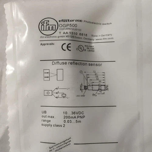 IFM OGP500 Sensor OGP500 Free Shipping #NN #P