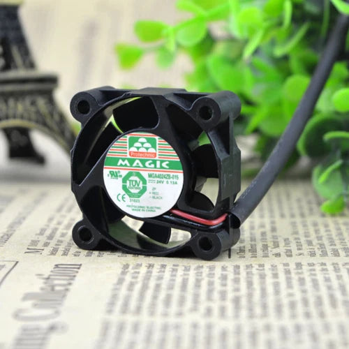 1X Chassis Cooling Industrial Fan Micro   24V 0.13A MGA4024ZB-015 4cm 4015