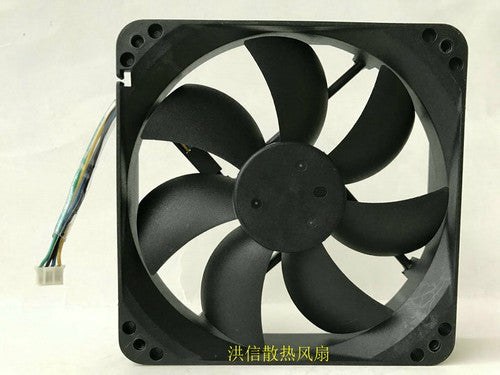 1 PCS YATE LOON Fan YaLn FAN D12BH-12 DC 12V 0.30A 4 Pin 12025 12CM