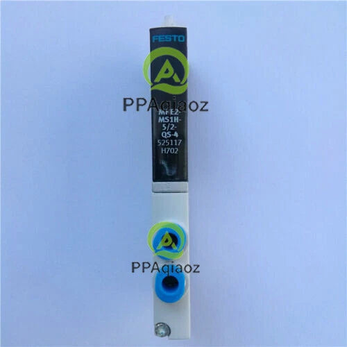 1PC  FESTO MHE2-MS1H-5/2-QS-4 525117 Solenoid Valve MHE2MS1H52QS4