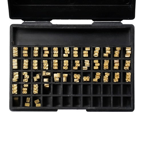Hot Stamp Word Grain Copper Letter Coding Machine For Labeling Machine