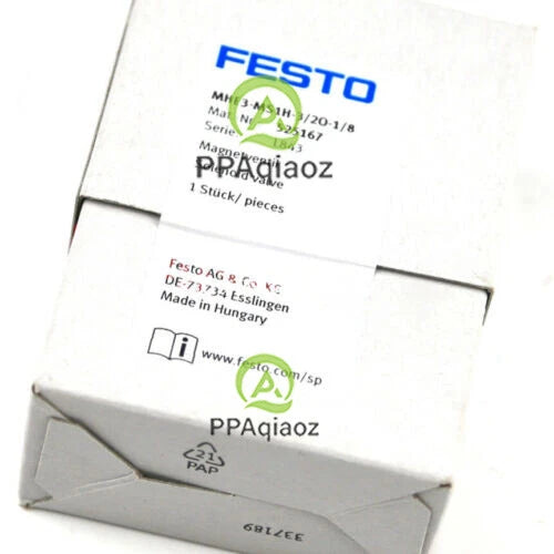 1PC  FESTO MHE3-MS1H-3/2O-1/8 525167 Solenoid Valve Free Shipping