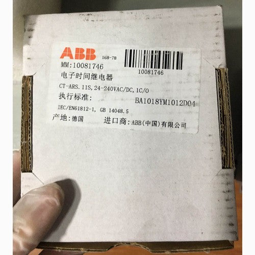 one  abb CT-ARS.11S Time Relay 24-240VAC/DC 1SVR730120R3100 Fast Shipping