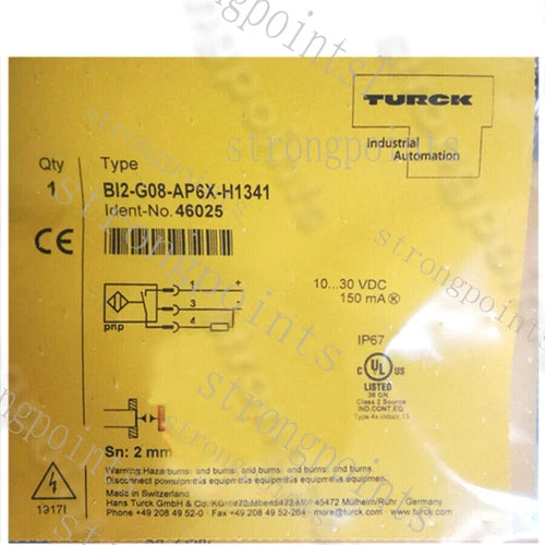 1PC Inductive sensor PNP ~  BI2-G08-AP6X-H1341 46025