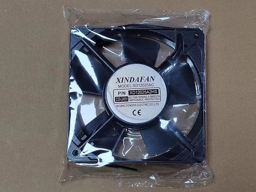 1pcs  AC aluminum frame cooling fan  XD12025A2HS 12CM 220V 12025  FAN