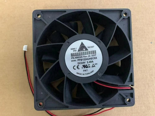 1PC 120*120*38MM 12038 24V 2.40A Large Air Volume Inverter FAN PFB1224UHEC8X