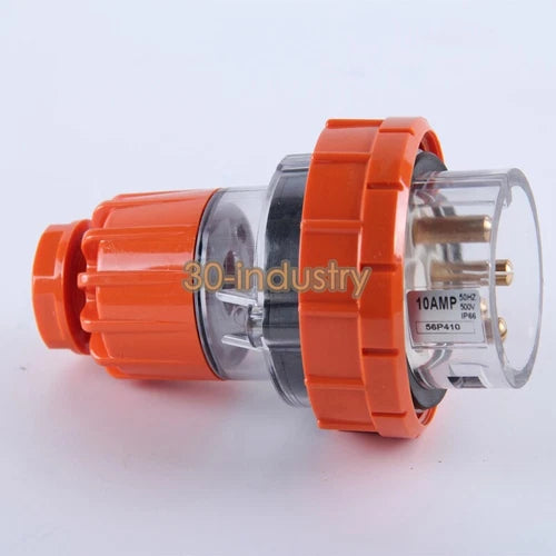 10pc For Power plug Rainproof plug Outdoor plug 4 pole 10a plug 56P410 56so410
