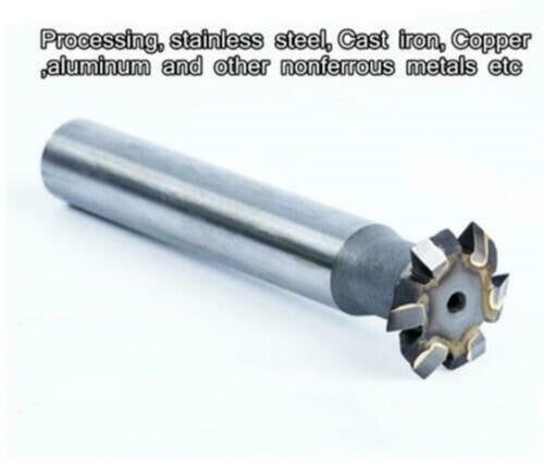 1PC 25*90degree Carbide Double Angle Milling cutter 6mm thickness