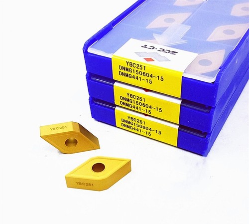 10Pcs/Box DNMG150604-15 YBC251 DNMG441-15 CNC Turning Blade Carbide Insert