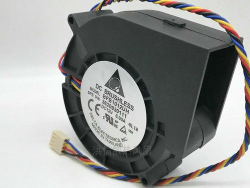 1 PCS DELTA Fan BFB1012UH 9733 9.7cm DC 12V 6A 4 Pin cooling fan