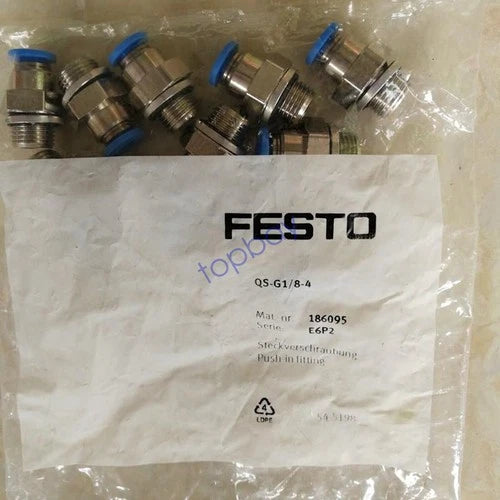 10PC  Gas Joint   QS-G1/8-4 186095