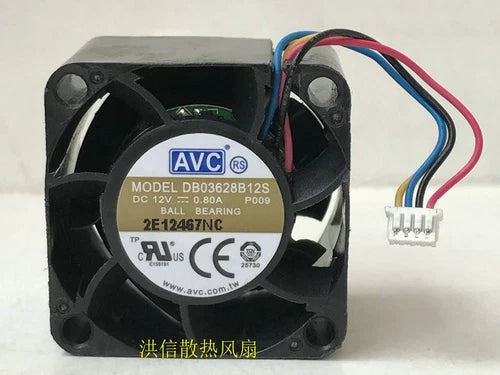 1PC 3.6CM 36*28MM High Speed Large Air Cooling Fan   DB03628B12S 12V 0.80A