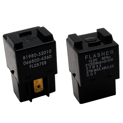 2Pcs  Flasher Relay Turn Signal 3Pins  81980-32010 066500-4360