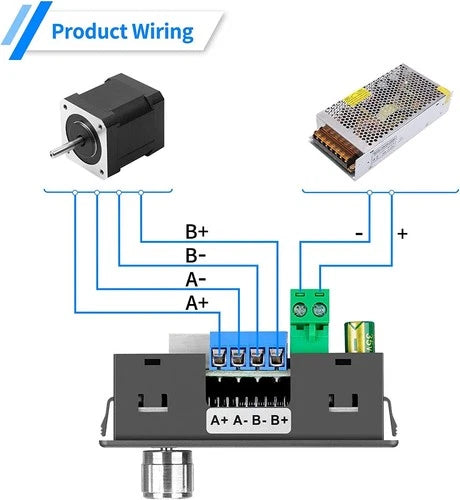 1X Stepper Motor Speed Controller Driver 42/57 Stepper Motor Controller Module