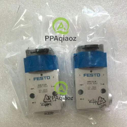 1PCS  FESTO SVS-3-1/8 10191 Basic Valve Free Shipping