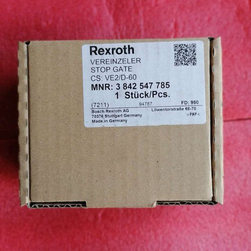 one  Rexroth stopper 3842547785 VE2/D-60 article number Fast Delivery