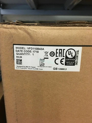 1PC  Delta VFD110B43A VFD Variable Frequency Drive Free delivery