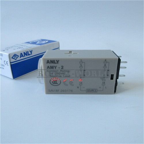 1PCS ANLY AMY-2 Time Relay