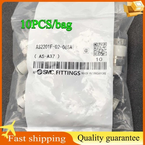 10Pcs for    Speed Control Valve  AS2201F-02-06SA
