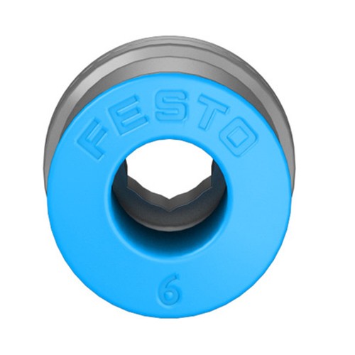 10Pcs FESTO QS-G1/8-6-I Push-In Fitting 186107