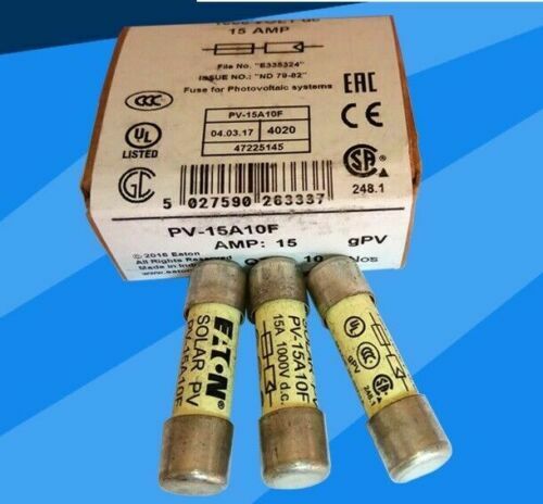 10pcs Bussmann EATON Fuse PV-15A10F PV15A10F 15A  free ship