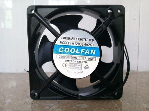 1 PCS Axial flow Fan A1238HA2st AC 220V 0.12A 19w 12038 12cm 2 wire