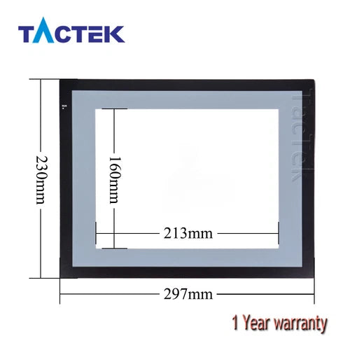 1SET for NS10-TV00B-V1 NS10-TV01B-V1 Panel Digitizer with Overlay Touch Screen