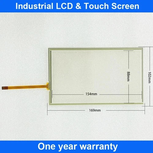 PanelView 800 2711R-T7T SER A + Overlay Film Touch Screen Panel Glass Digitizer