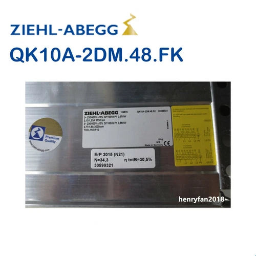 Ziehl-abegg QK10A-2DM.48.FK 106876 Cooling Fan 230/400V ??480mm Cross Flow Fan
