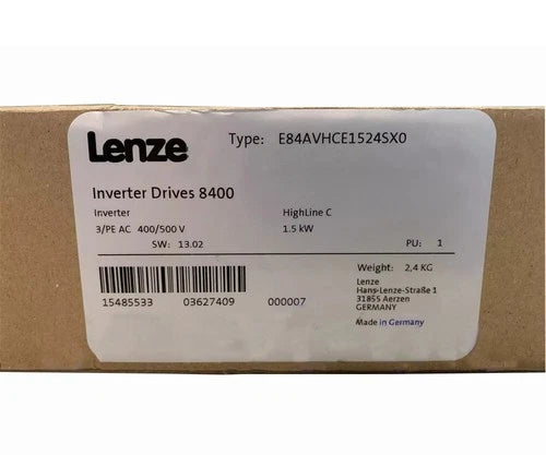 1 PC E84AVHCE1524SX0  LENZE E84AVHCE1524SX0 Inverter