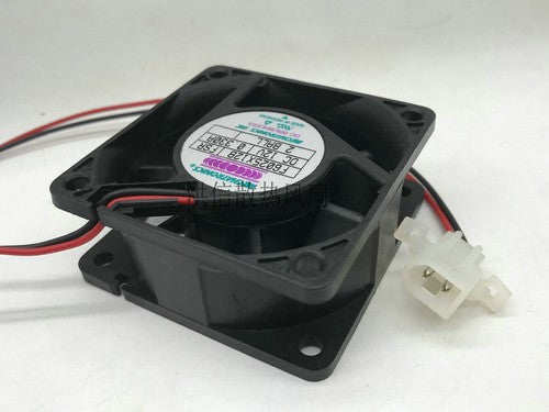 1 pcs MECHATRONICS Fan F6025X12B FSR DC12V 0.330A 6025 6CM Cooling Fan 2 wire