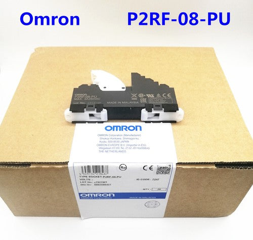 1pc P2RF-08-PU Omron Relay Base max 6A 250VAC