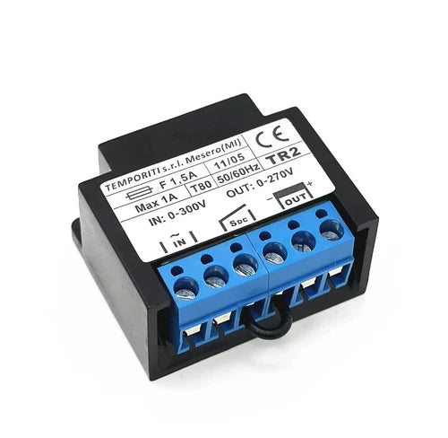 brake rectifier module TR2 T80 1A 0-300V-270V 1,5A TEMPORITI s.r.l. Mesero(Ml)
