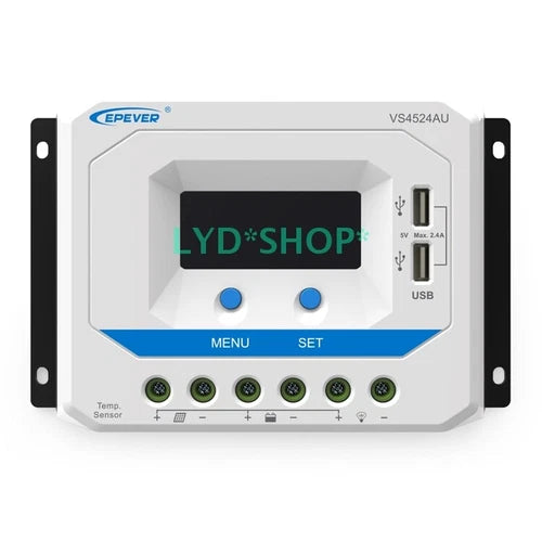 1PC  USB Solar Battery Charge Controller 12V24V 45A VS4524AU