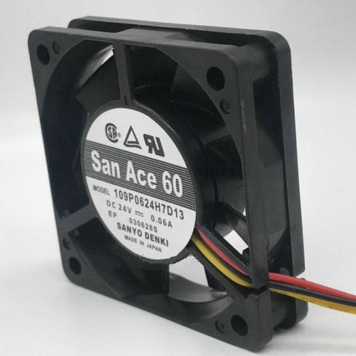 One For SANYO  109P0624H7D13 DC24V 0.06A 6CM inverter fan Free Shipping