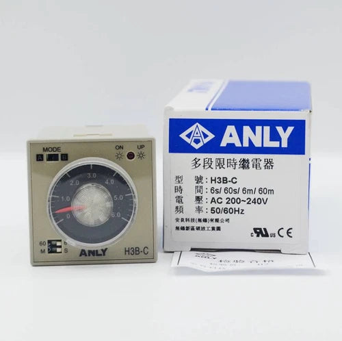 1 piece   TIME RELAY  H3B-C H3BC AC220V