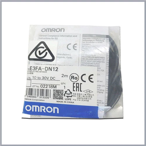 1X module   Motion Controls Switch E3FA-DN11 DN12 DN13 DN14 DN15