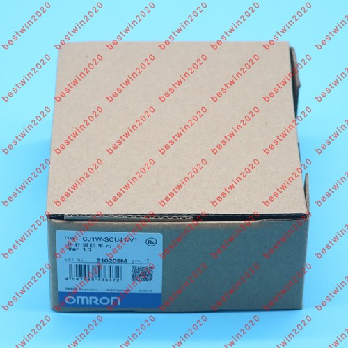 One  Omron CJ1W-SCU41-V1 Serial Communication Unit In Box Fast Delivery