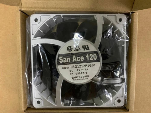 For Brushless DC San Ace 9SG1212P1G01 120mm 12V 4A Metal Fan